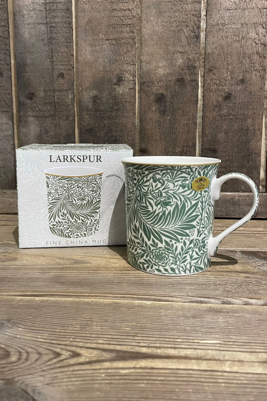 William Morris Larkspur mugg