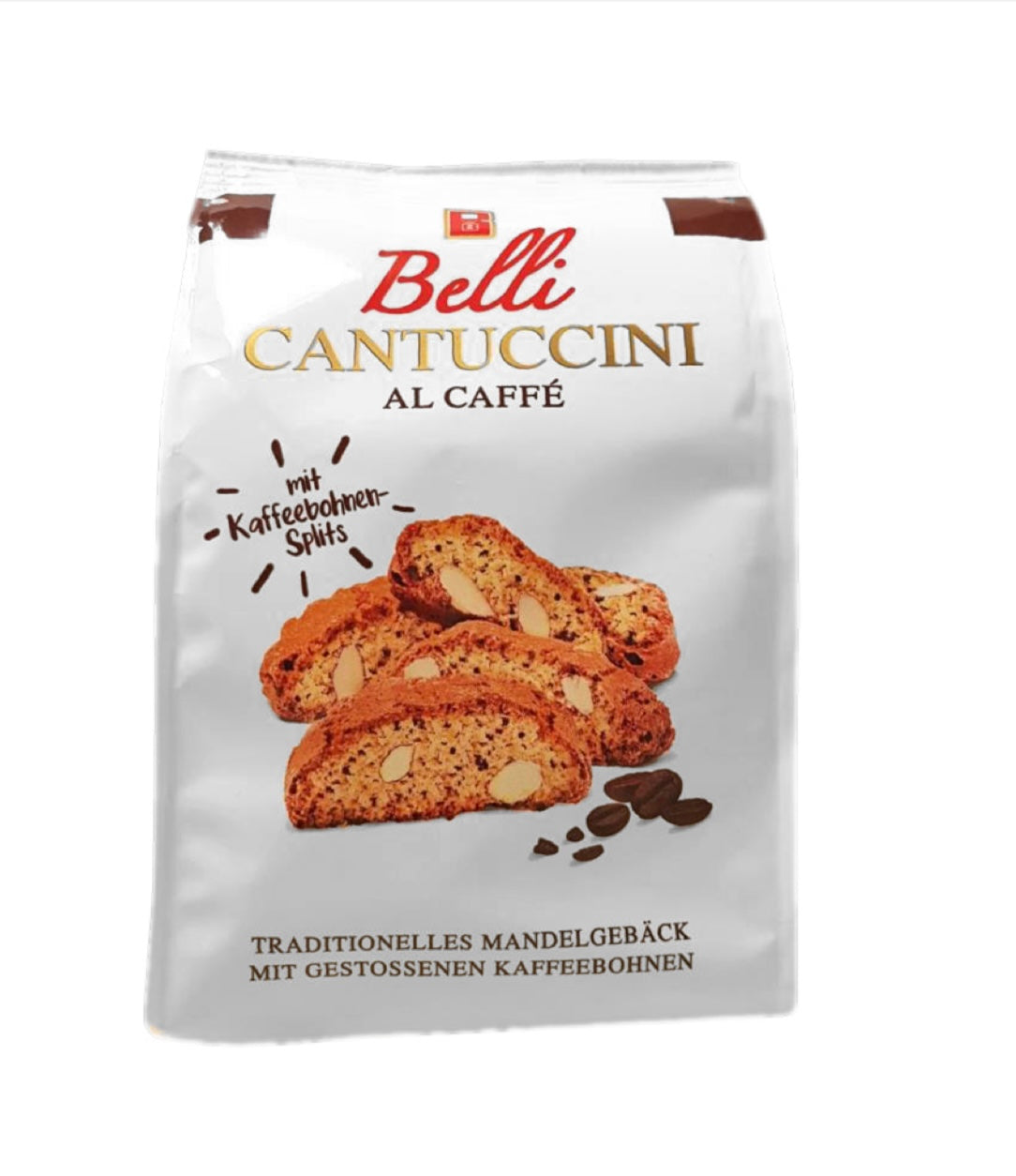 Cantuccini Kaffebönor och mandel