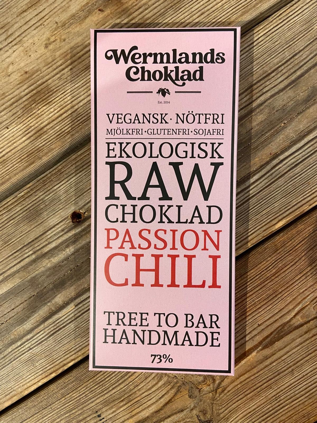 Rawchoklad Passion/Chili