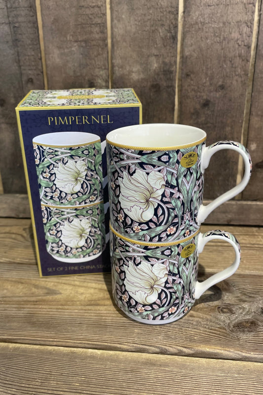 William Morris Pimpernel mugg 2-pack